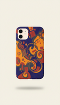 Silicone Phone Case with Artist Print